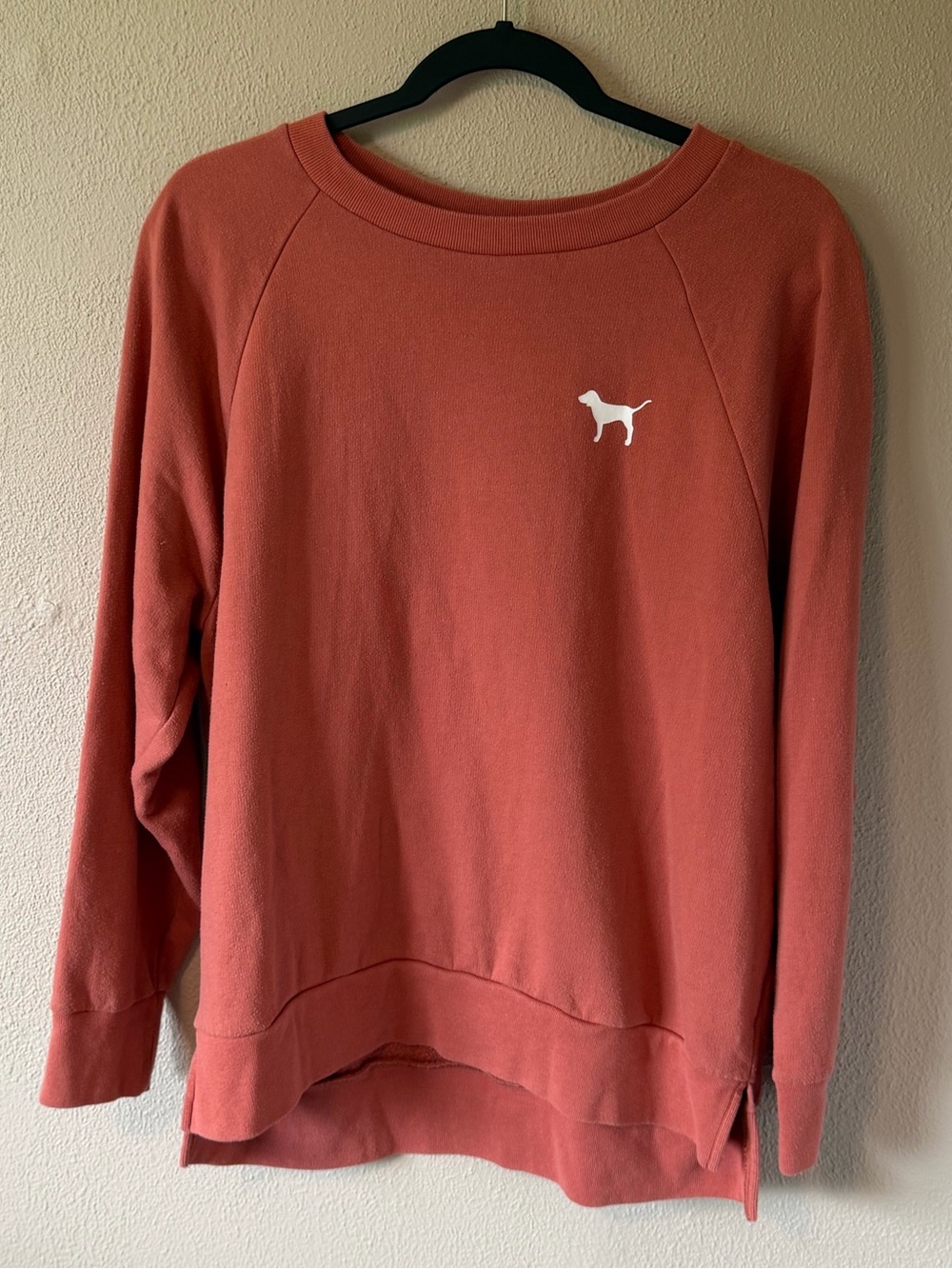 PINK Victoria’s Secret Coral Crewneck Sweatshirt | Women’s Small